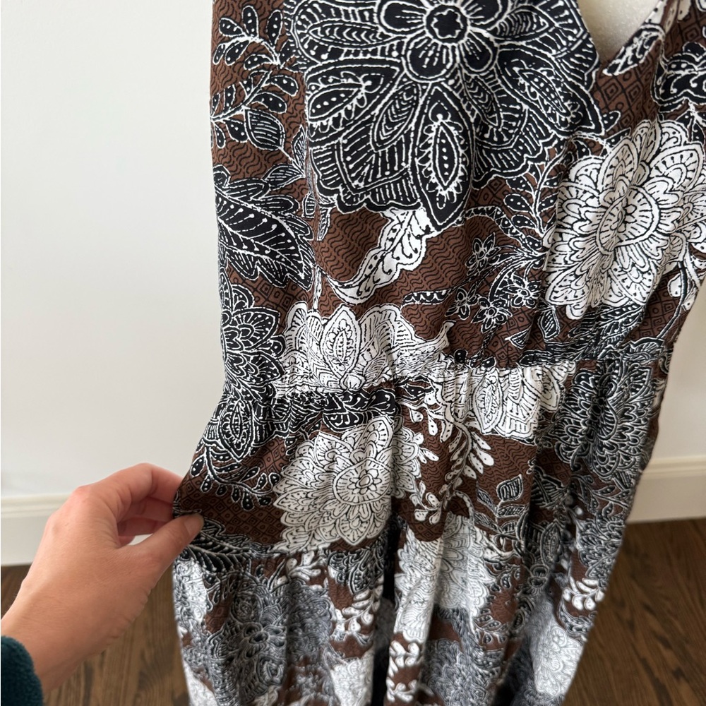 Ann Taylor LOFT Floral Halter Printed Maxi NWOT - Picture 7 of 9